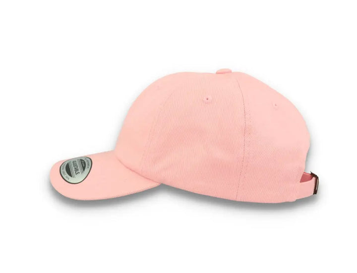 Pink Dad Cap Low Profile Cotton Twill - Yupoong 6245CM - LOKK