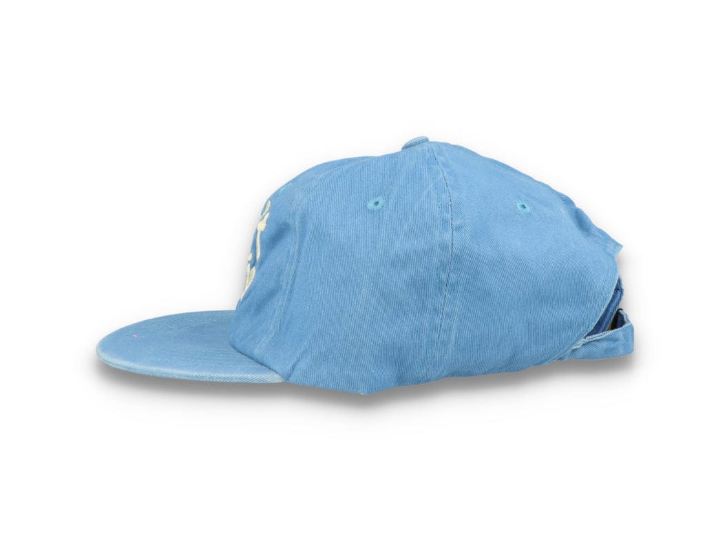 Free & Easy Don't Trip Strapback Hat Washed Light Blue