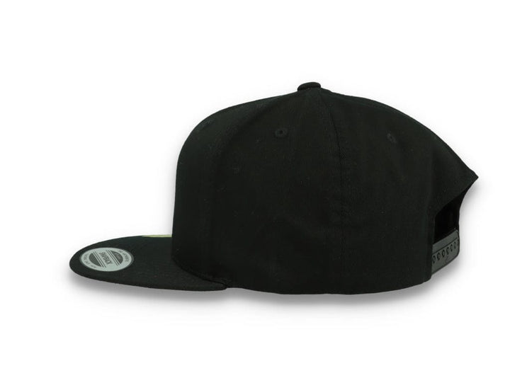 Yupoong 6089OC Organic Cotton Snapback Black - LOKK