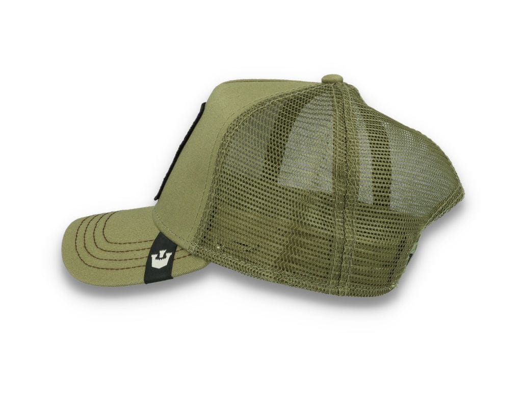 Goorin Trucker Cap The Bad Boy Olive - LOKK