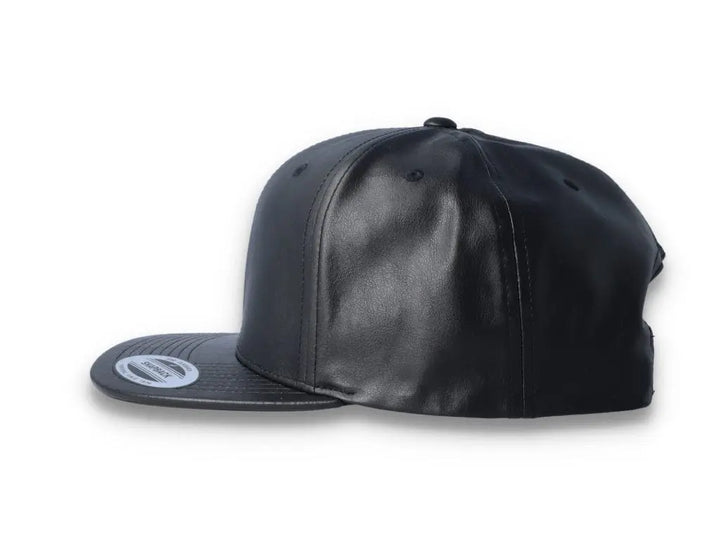 Yupoong Snapback Full Leather 6089FL Black - LOKK