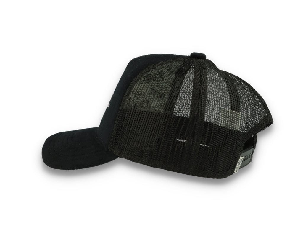 Von Dutch Trucker Cap Miami Velvet Black/Black - LOKK