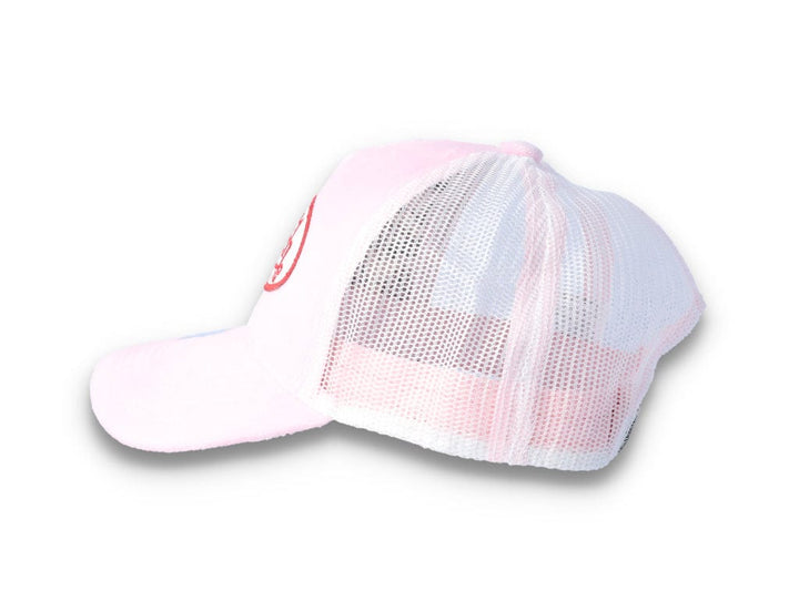 Von Dutch Trucker Cap Velvet Rose/White - LOKK