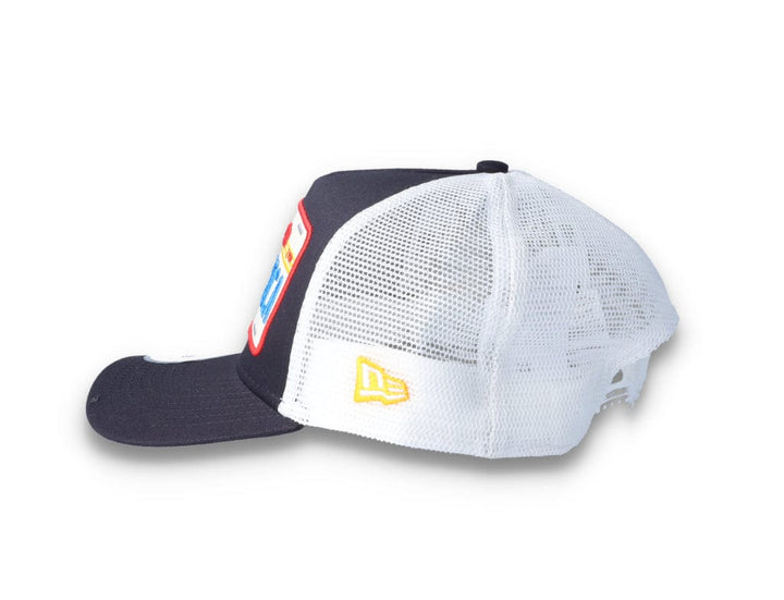 Trucker Cap Navy License Plate 9FORTY A-Frame Trucker - LOKK