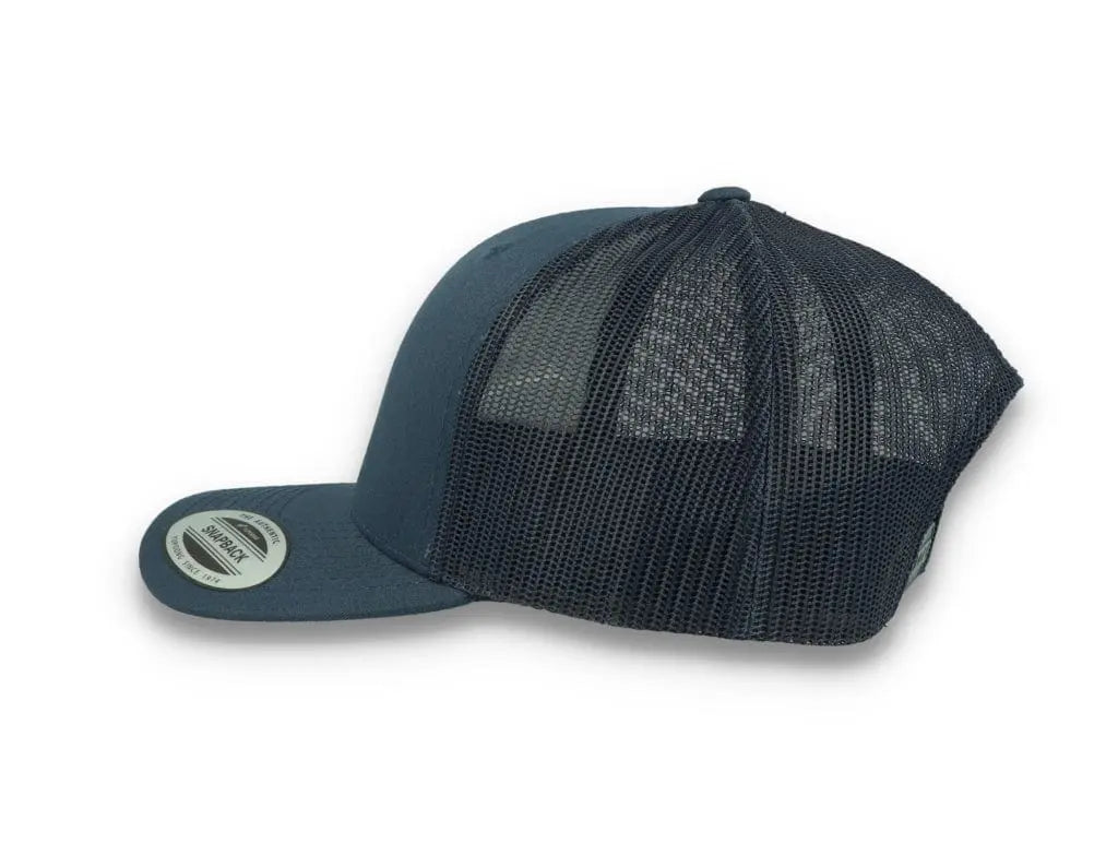 Navy Trucker Cap Retro - Yupoong 6606 - LOKK