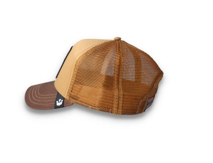 Goorin Trucker Cap The King Lion Brown - LOKK