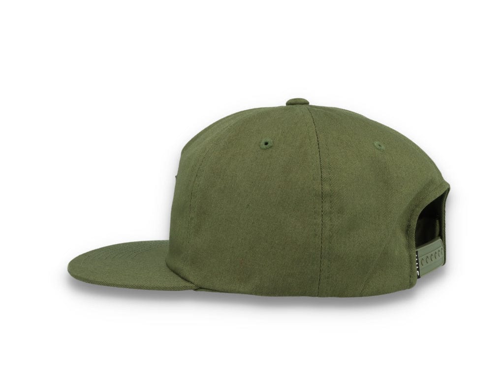Cap Snapback Essential Unstructured Box Loden Green - LOKK