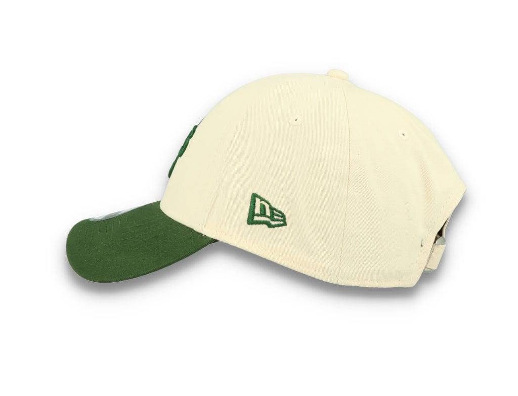 9FORTY MLB Oakland Athletics Off White/Dark Green - LOKK