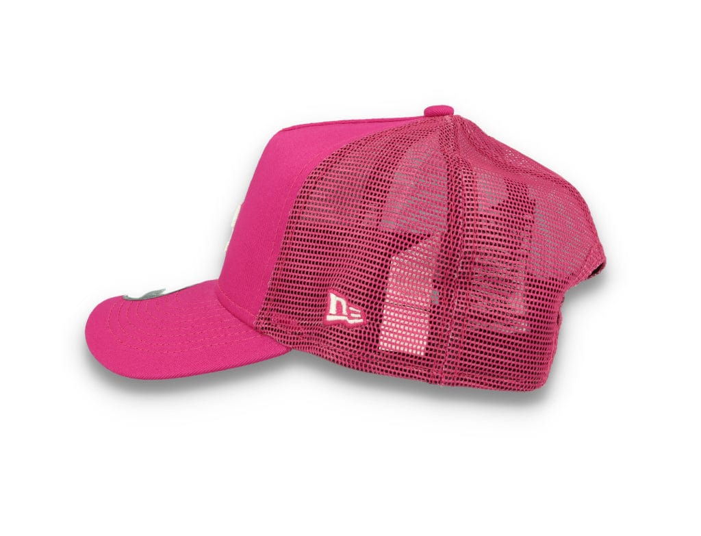Kids Trucker Cap Tonal Mesh LA Dodgers Pink - LOKK