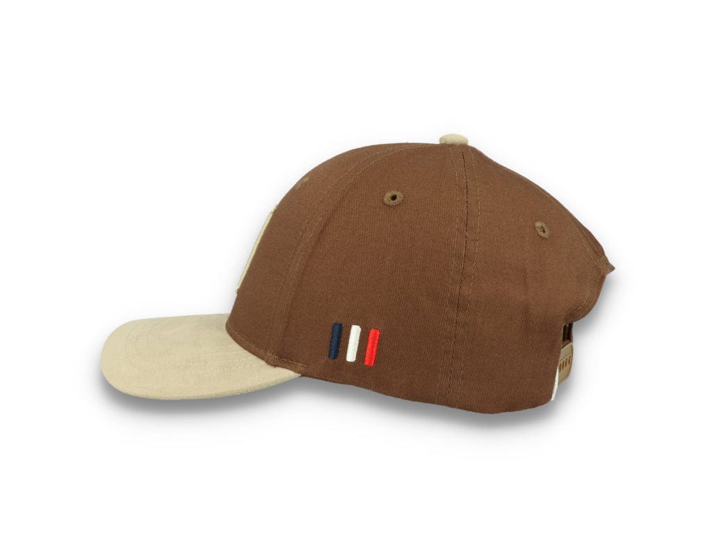 Baseball Cap Suede II Mountain Grey/Dark Sand - LOKK