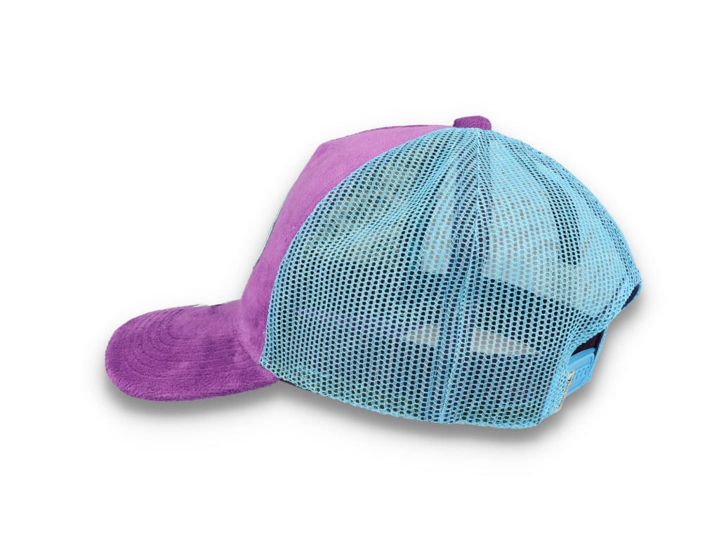 Von Dutch Trucker Cap Velvet Lilac/Blue - LOKK