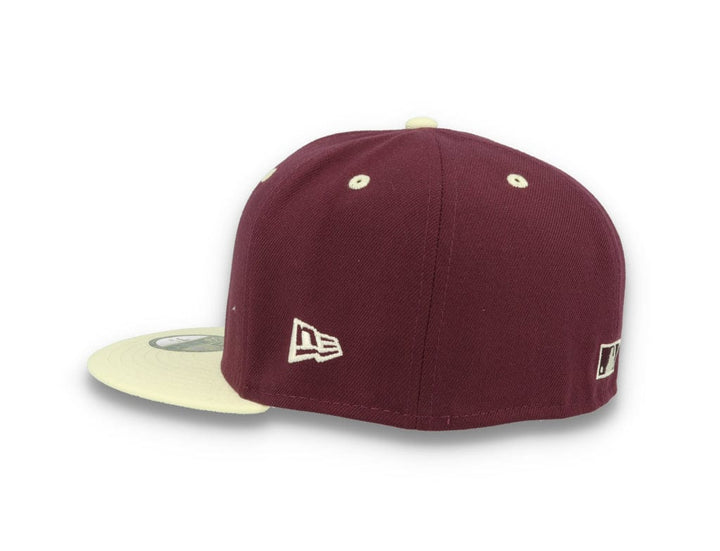 59FIFTY MLB World Series Trail Mix New York Yankees Plum/White - LOKK