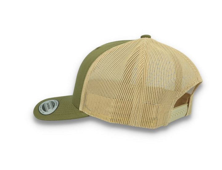Flexfit 6606T Retro Trucker Moss Green/Khaki - LOKK