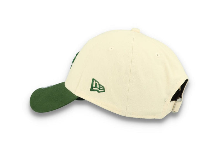 9FORTY MLB Oakland Athletics Off White/Dark Green - LOKK