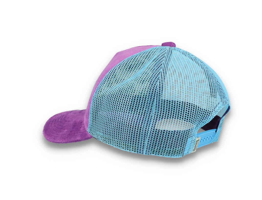 Von Dutch Trucker Cap Velvet Lilac/Blue - LOKK