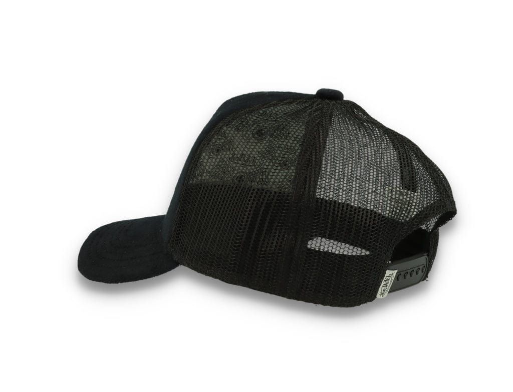 Von Dutch Trucker Cap Miami Velvet Black/Black - LOKK