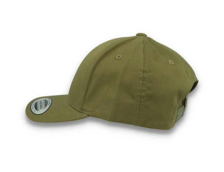 Curved Baseball Cap Snapback Buck Green - Yupoong 7706 - LOKK