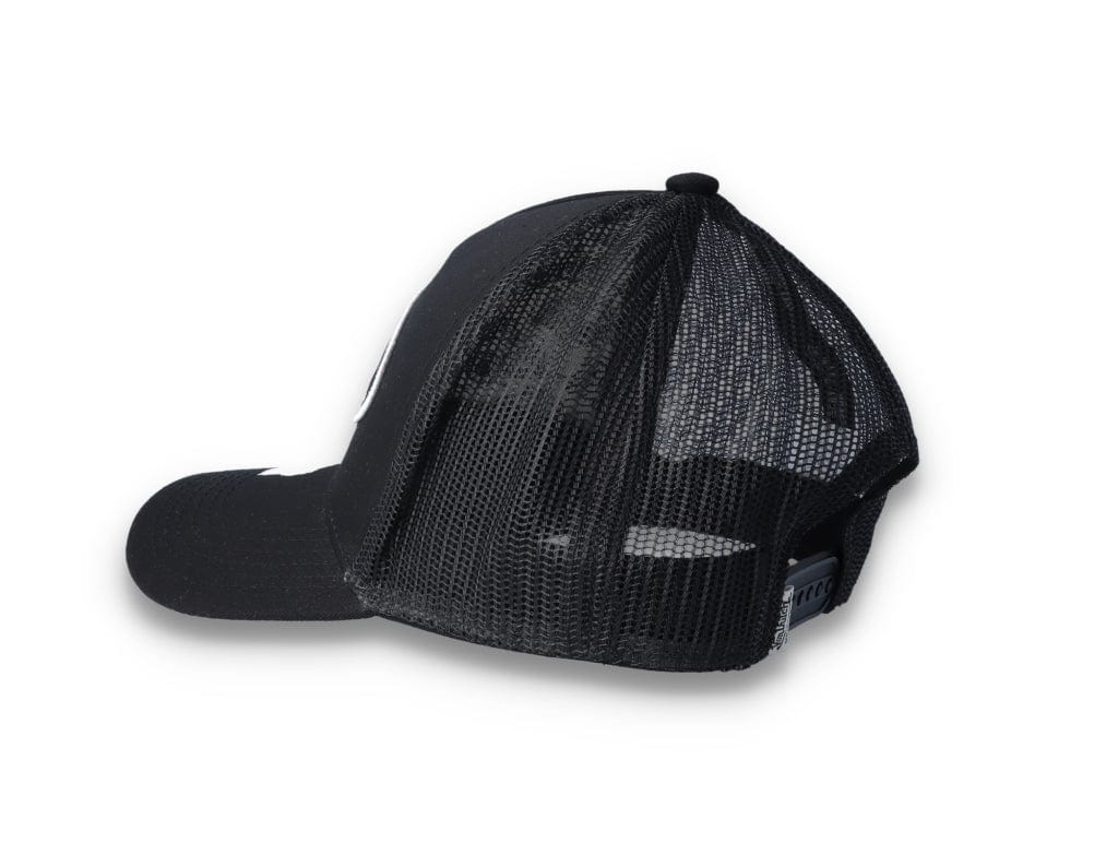 Von Dutch Trucker Cap Black/Black/White - LOKK
