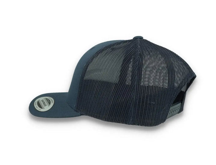 Navy Trucker Cap Retro - Yupoong 6606 - LOKK
