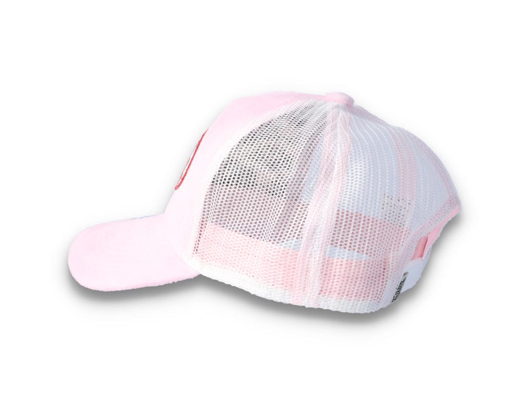 Von Dutch Trucker Cap Velvet Rose/White - LOKK