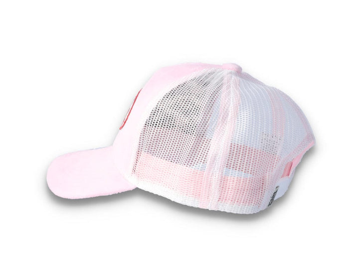 Von Dutch Trucker Cap Velvet Rose/White - LOKK