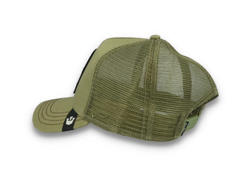 Goorin Trucker Cap The Bad Boy Olive - LOKK