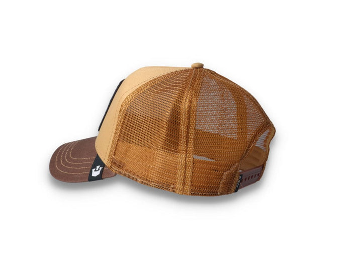 Goorin Trucker Cap The King Lion Brown - LOKK