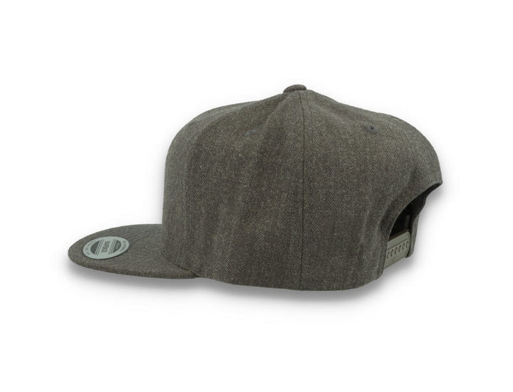 Dark Heather Grey/Dark Grey Snapback Cap - Yupoong 6089M - LOKK