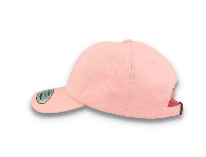 Pink Dad Cap Low Profile Cotton Twill - Yupoong 6245CM - LOKK