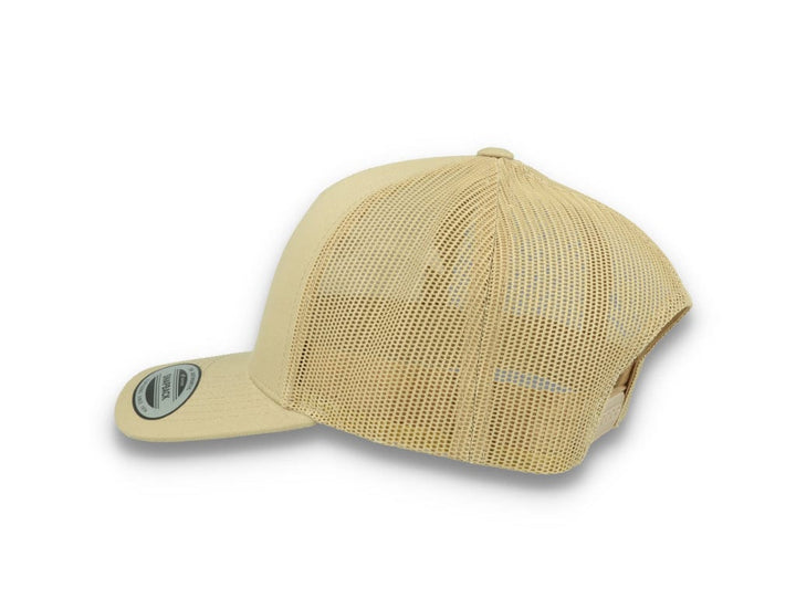 Trucker Cap Khaki 5-Panel Retro Trucker 6506 - LOKK