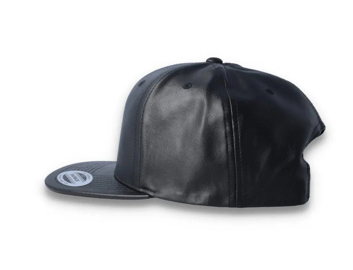 Yupoong Snapback Full Leather 6089FL Black - LOKK