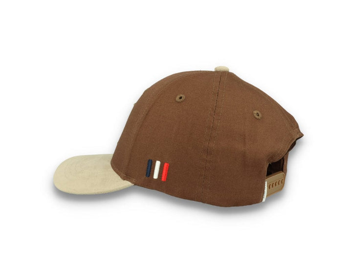 Baseball Cap Suede II Mountain Grey/Dark Sand - LOKK