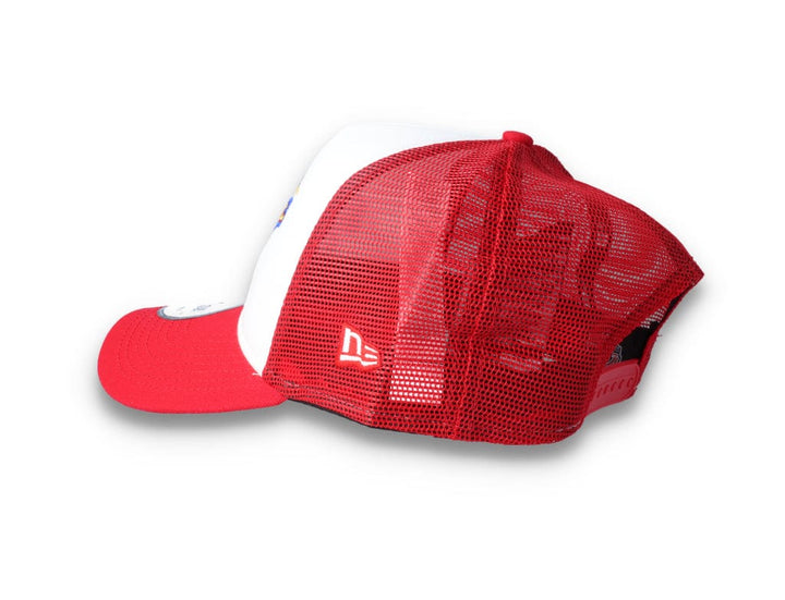Trucker Cap Red Minor League Reading Fighting Phils 9FORTY A-Frame Trucker - LOKK