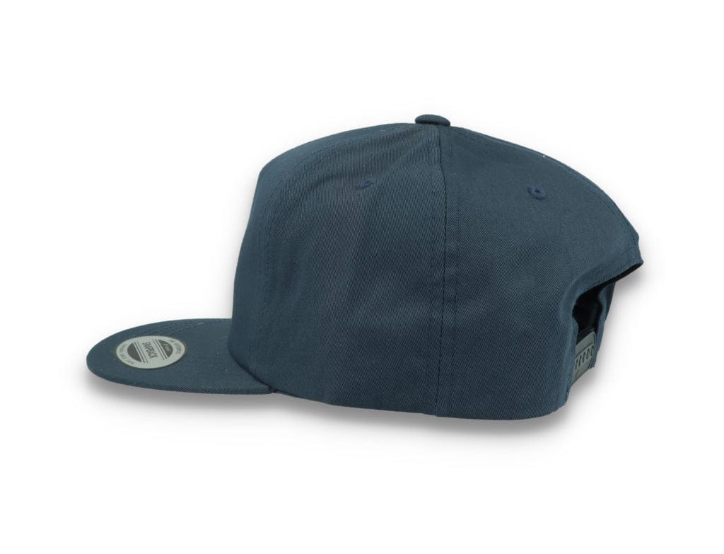 Yupoong 6502 Unstructured 5-Panel Snapback Cap Navy - LOKK