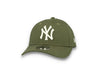 9FORTY Kids League Essential New York Yankees Olive/White - LOKK