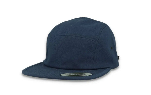 Navy 5-Panel Classic Jockey Cap - Yupoong 7005 - LOKK