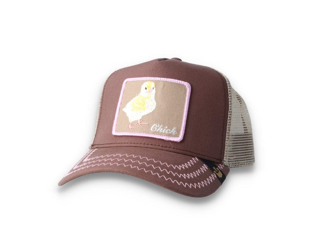 Goorin Trucker Cap Chicky Boom Brown - LOKK