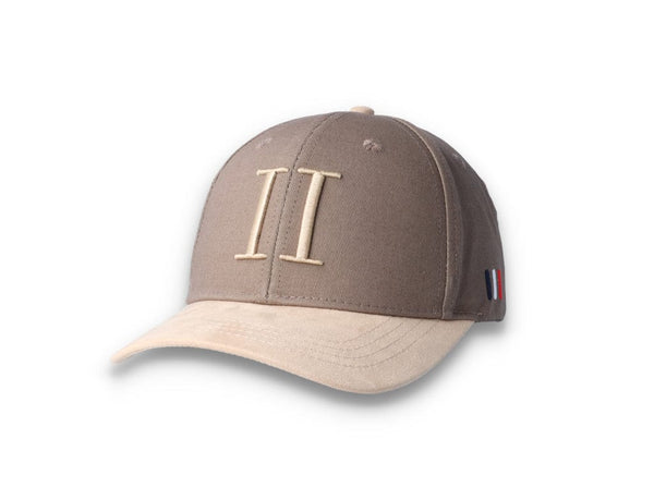 Baseball Cap Suede II Caribou Brown/Oyster Grey - LOKK