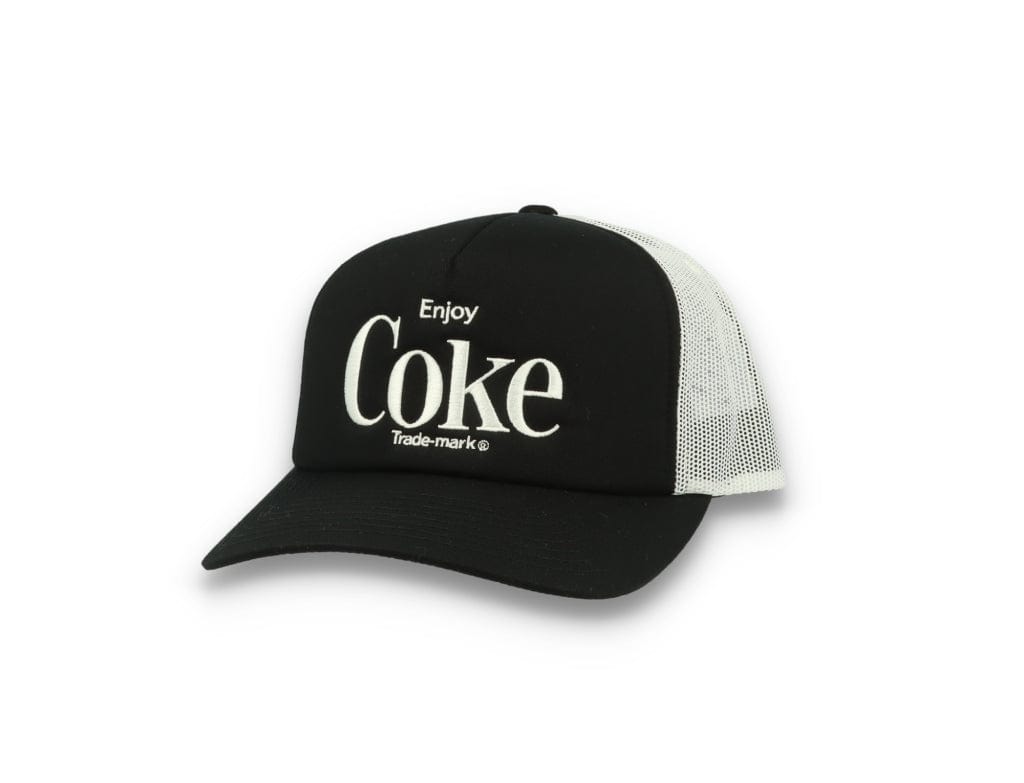 Coca-Cola Enjoy Trucker Cap Black - LOKK