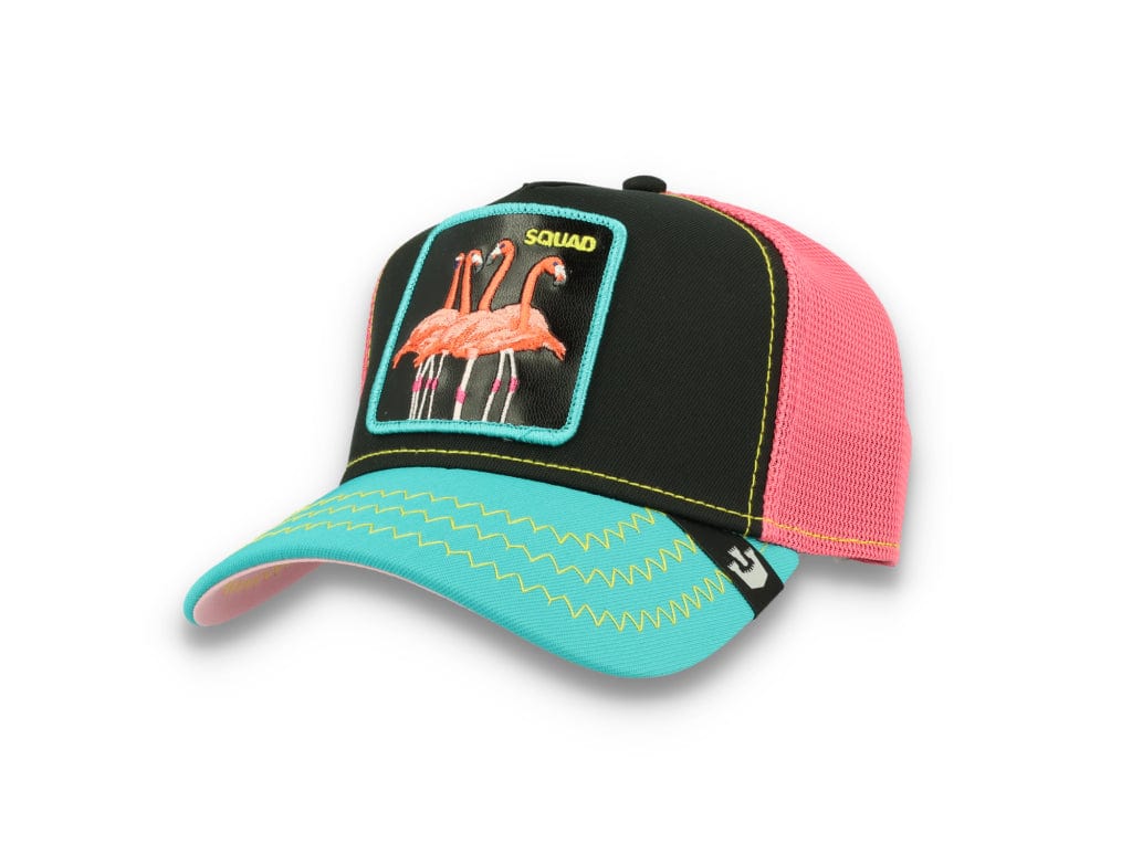 Goorin Trucker Cap Flamingoals Black - LOKK