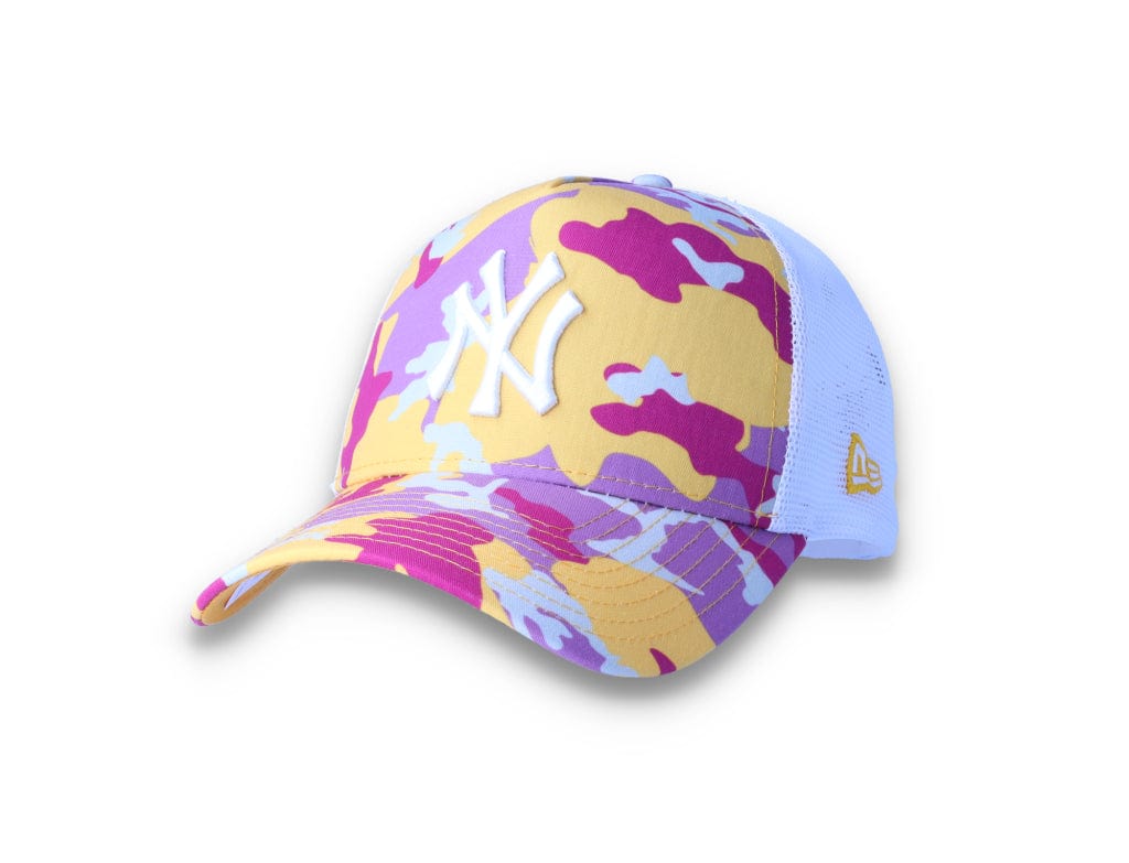 Trucker Cap Camo Pack NY Yankees Pink/Purple/Orange - LOKK