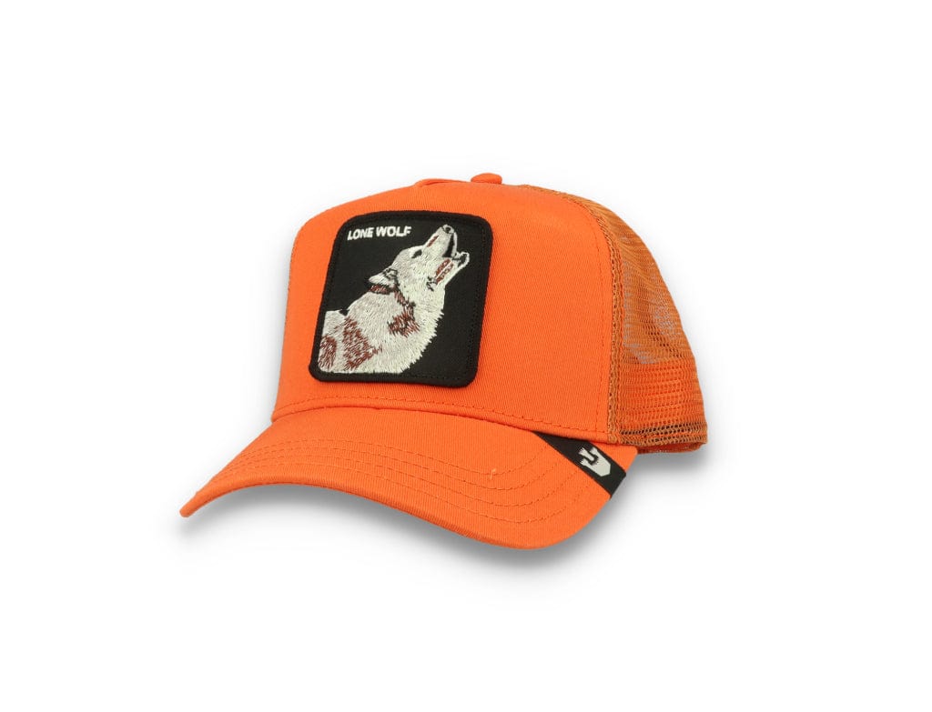 Goorin Trucker Cap  The Lone Wolf Orange - LOKK