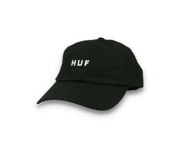 Huf Set Og Cv 6 Panel Hat Black - LOKK