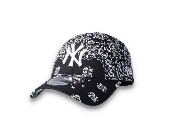 Cap NY Yankees Black Paisley Print 9FORTY - LOKK