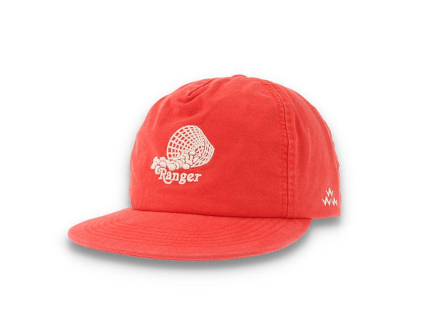 Ranger Soft Peak Cap Red