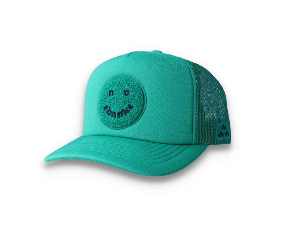 No Shanks Trucker Cap Green - LOKK