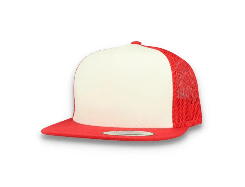 Classic Trucker Cap Red/White/Red - Yupoong 6006 - LOKK