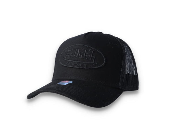 Von Dutch Trucker Cap Boston Black/Black - LOKK