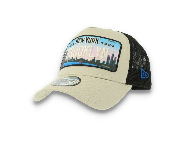 License Plate Trucker New Era  Stone - LOKK