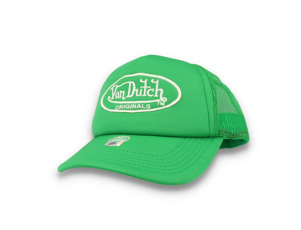 Von Dutch Trucker Cap Tampa Foam Green/Green - LOKK